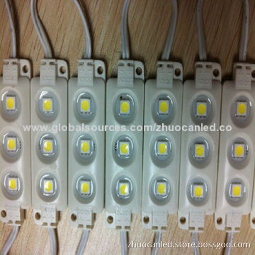 5730 3-piece chip injection SMD LED module, 12V DC input